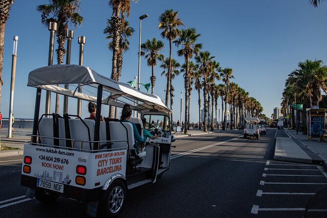 Official Tuk Tuk BCN l Barcelona 3 Hours City Tour - Barceloneta, Port Olímpic, and Port Vell