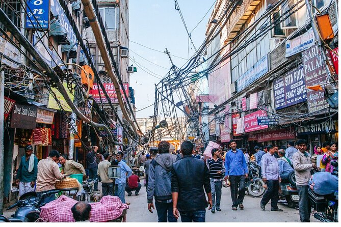 Old Delhi Tour with Tuk-Tuk/Rickshaw Ride - Khari Baoli brings the scent of the spice trade
