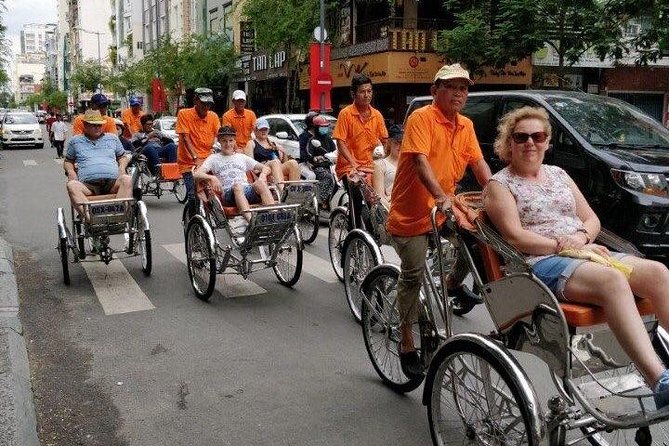 One hour cyclo tour around Saigon - Ben Thanh Market and the old commercial city