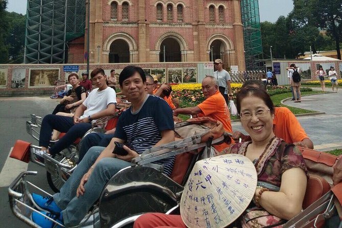One hour cyclo tour around Saigon - Bitexco Financial Tower and the new skyline
