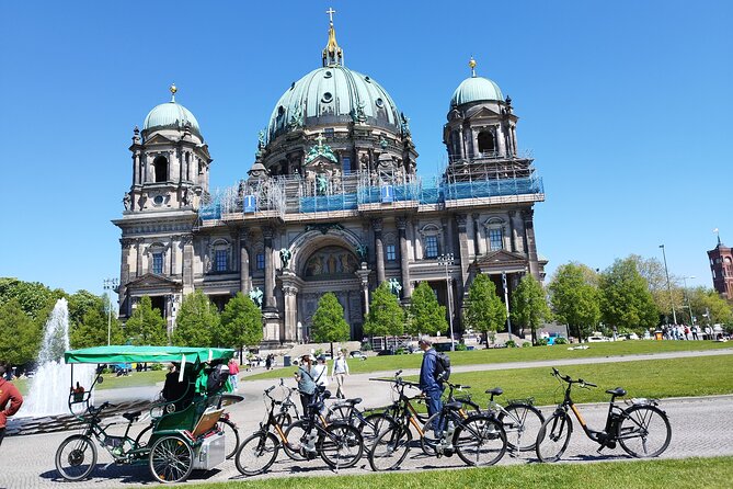 One Up to 3 Rickshaws(6 GUESTS)-Taylor Made Rickshaw Berlin Tour - Topography of Terror preserves the border strip