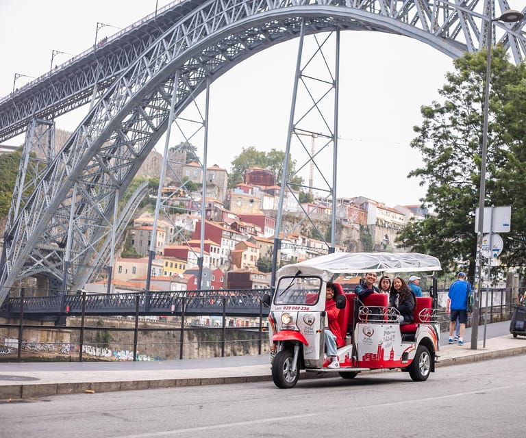 Oporto Tuk Tuk Tour: Among bridges and mysteries - 1.30h - Freixo Bridge and Porto’s eastern edge