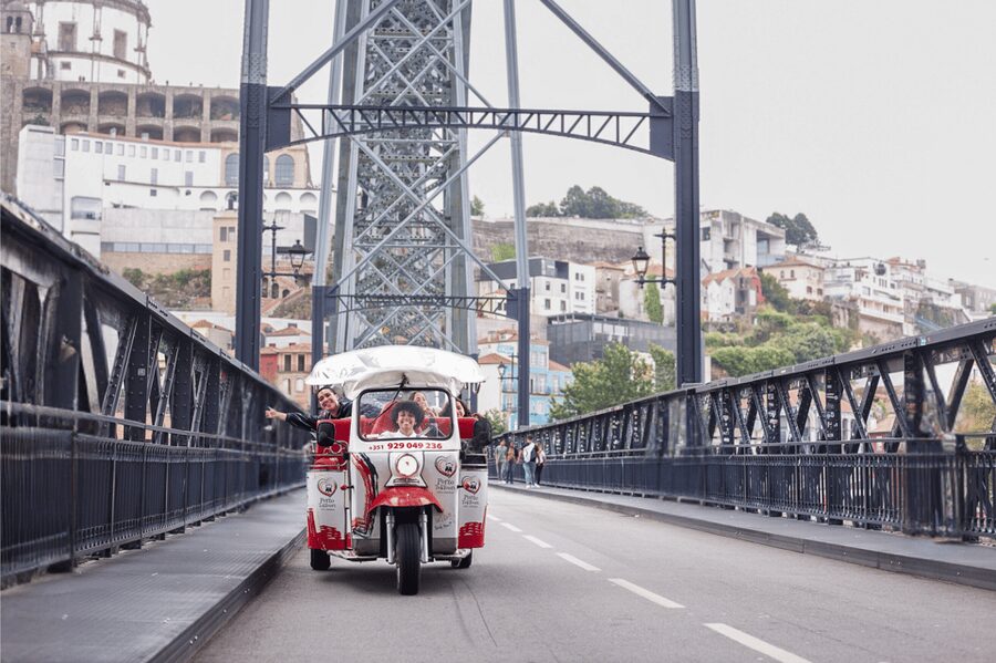 Oporto Tuk-Tuk Tour: Fast, Fun & Flexible – 1H to Full Day! - Bolhão Market and Porto’s food culture