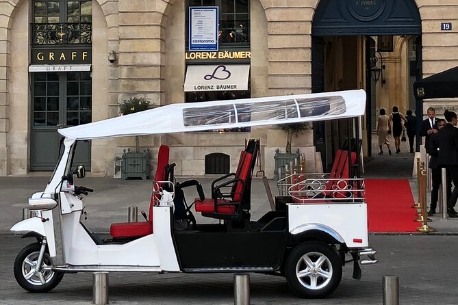 Original Paris E-TukTuk Tour - Place Vendôme and the grand palace district