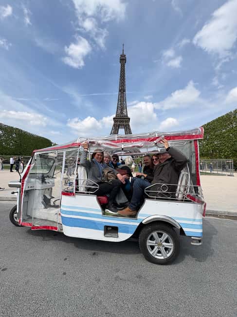 Paris by tuk-tuk: A private tour of the city's iconic landmarks - Key points to know before booking