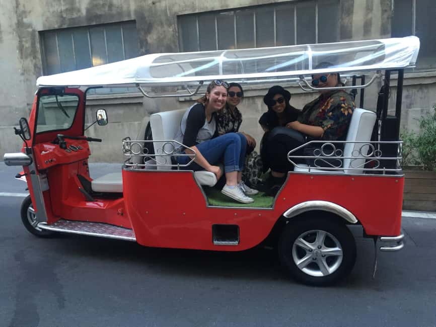 Paris by tuk-tuk: A private tour of the city's iconic landmarks - Saint-Germain, Saint-Sulpice, and the Latin Quarter