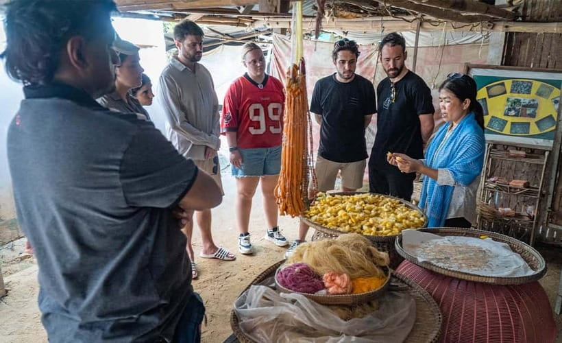 Phnom Penh Haft Day Tour to Silk Island by Tuk Tuk - Key points at a glance