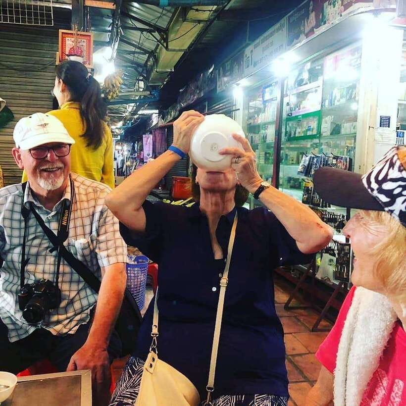 Phnom Penh's Ultimate Street Food Tour by Tuk Tuk - Botumvatey Pagoda: short walking and local bites