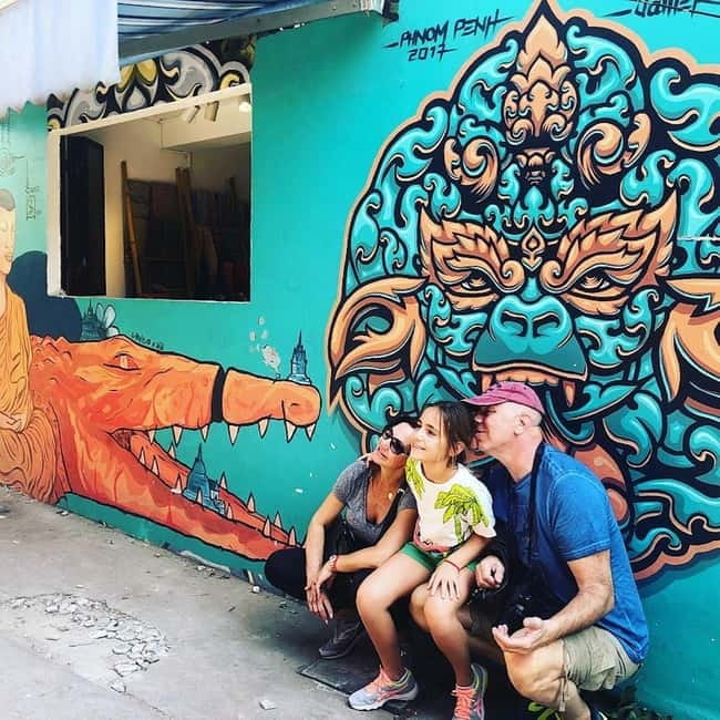 Phnom Penh: Street Art and Noodle Tour by Tuk Tuk - Timing, Pickup, and Booking Details