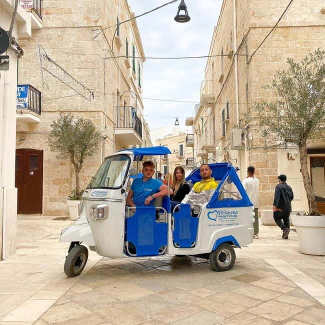 Polignano a Mare: Coast to Coast TukTuk Tour - Following the 7-kilometer coast