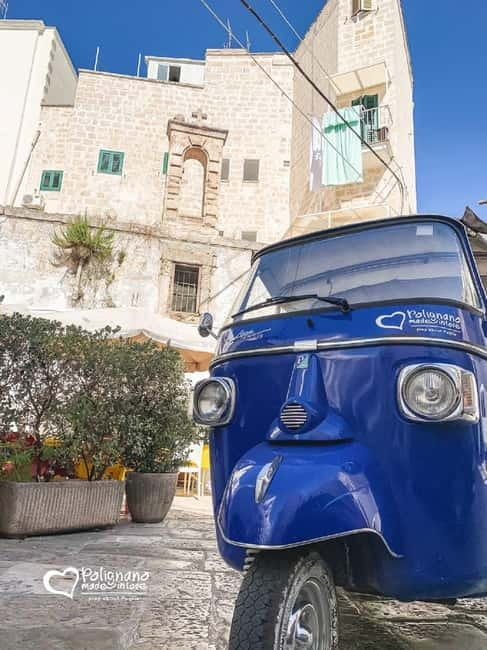 Polignano a Mare: Coast to Coast TukTuk Tour - Caves, coves, and cliffside viewpoints