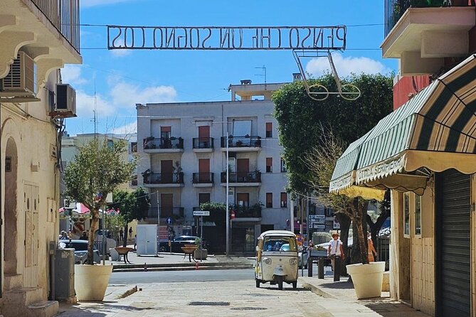 Polignano Coast with Private Tuk Tuk Tour and View of the Caves - Achille’s local style is a major part of the value