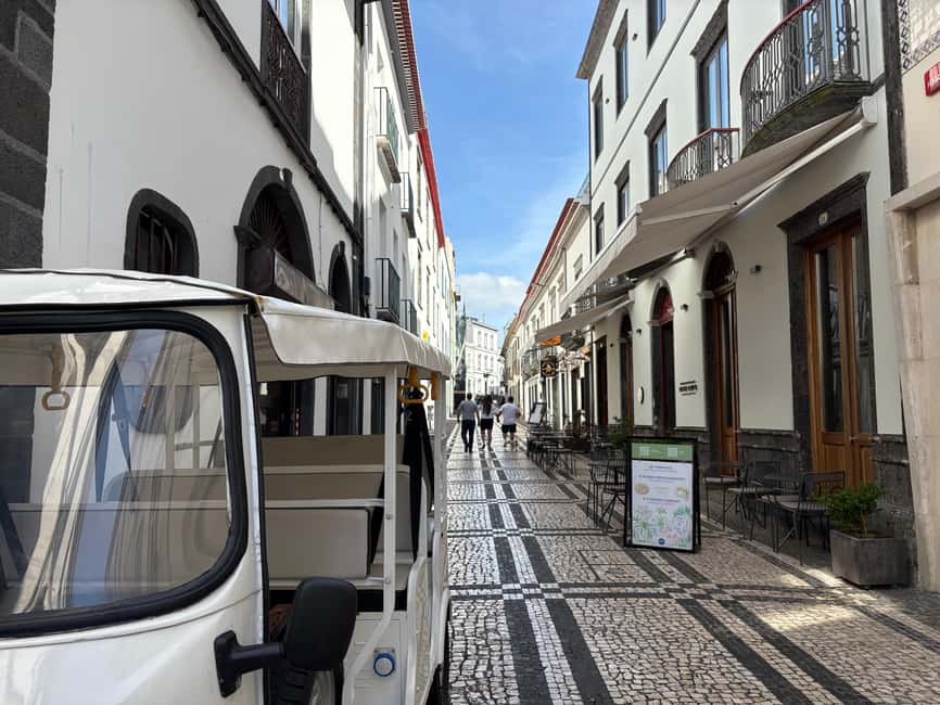 Ponta Delgada: Private City Tour by Electric Tuk Tuk - Why a tuk tuk works well in Ponta Delgada