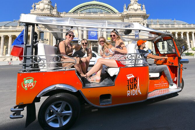 Premium private tour of Paris in an Electric TukTuk (4 hours) - Key points to know before booking