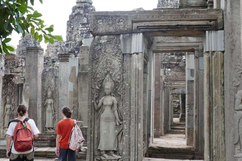 Private Angkor Sunrise, Guide Breakfast and Tuktuk included - The Elephant Terrace and the royal audience area