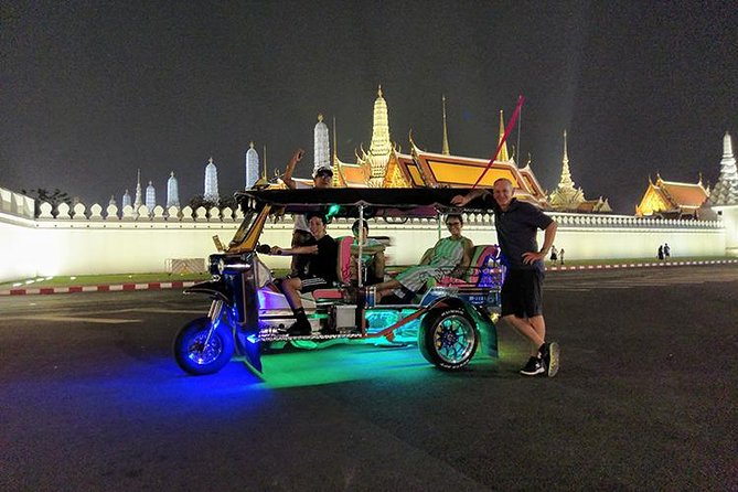 Private Bangkok Tuk Tuk Sunset Long-tail Night Lights - Rattanakosin markets and old Bangkok