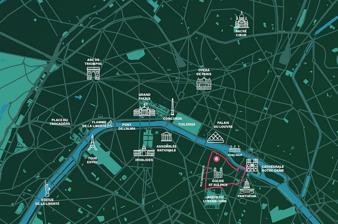 Private City-Tour by rickshaw bike in Paris: The "Saint-Germain" - A short look at Luxembourg Gardens