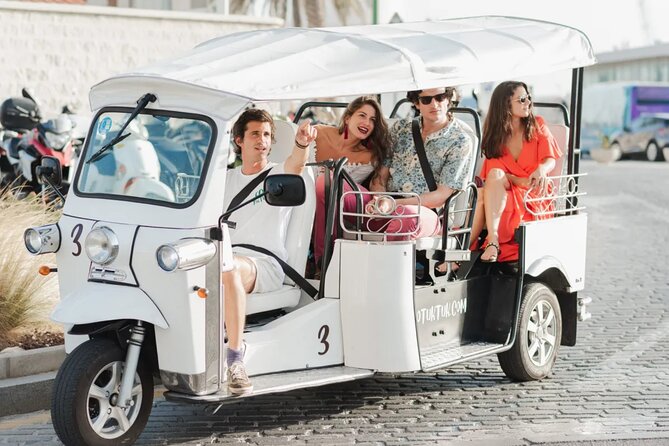 Private E-Tuk Tuk Adventure through Brisbane - Kangaroo Point Cliffs delivers the big view