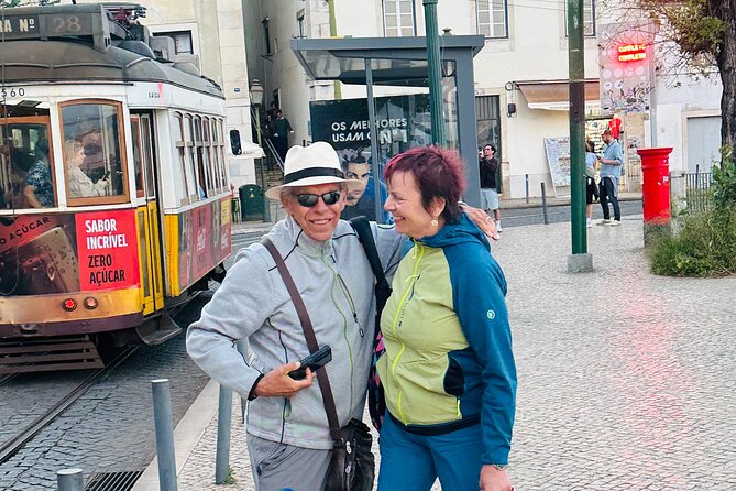 Private Eco Tuk Tuk Tour of Lisbon's Center Essential Landmarks - Passing through Chiado and a central Lisbon square