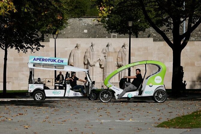 Private Guided Geneva 1 Hour TukTuk City Tour - Reformation Wall and Parc des Bastions