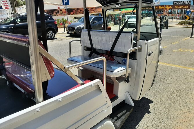 Private Guided Tuk Tuk Tour with pick-up and drop-off in Albufeira - Key points at a glance