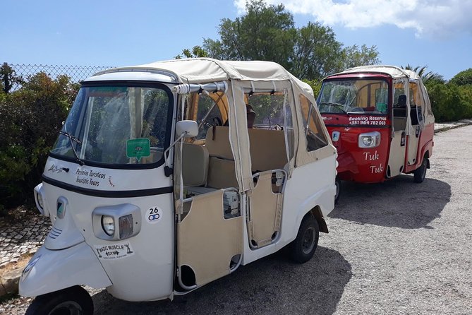 Private Guided Tuk Tuk Tour with pick-up and drop-off in Albufeira - Farol da Baleira and the fisherman harbour