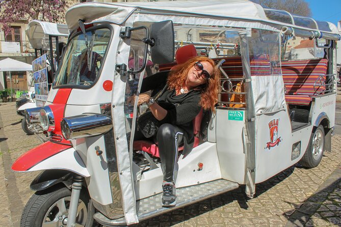 Private Guided Tuktuk Tour in Lisbon - Portas do Sol: Lisbon from a famous lookout