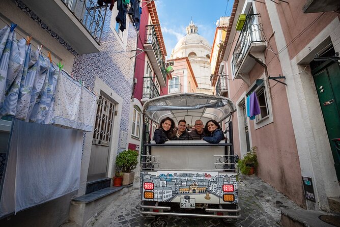 Private Half-Day Eco Tuk Tuk Tour in Lisbon - Chiado, Carmo, and São Pedro de Alcântara