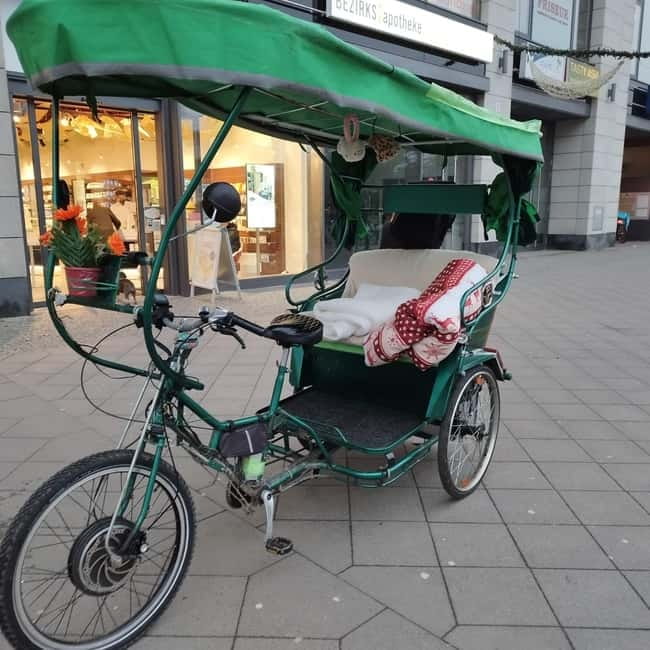 Private (Multi) Rickshaws with Pick-up Hotel - Berlin’s hardest history around the Holocaust Memorial