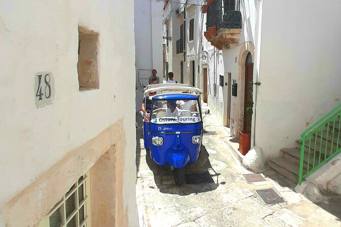 Private tour by Tuk Tuk of the Ostuni medieval quarter. - What the private format is worth at $42.05