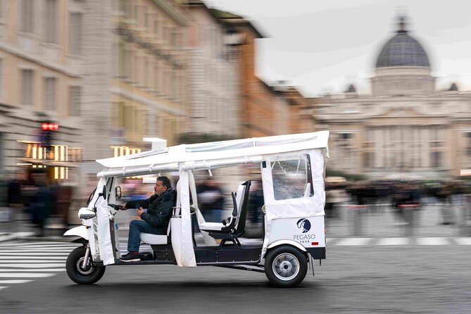 Private Tuk Tuk Tour in Rome - The Mouth of Truth and Rome’s ancient temples