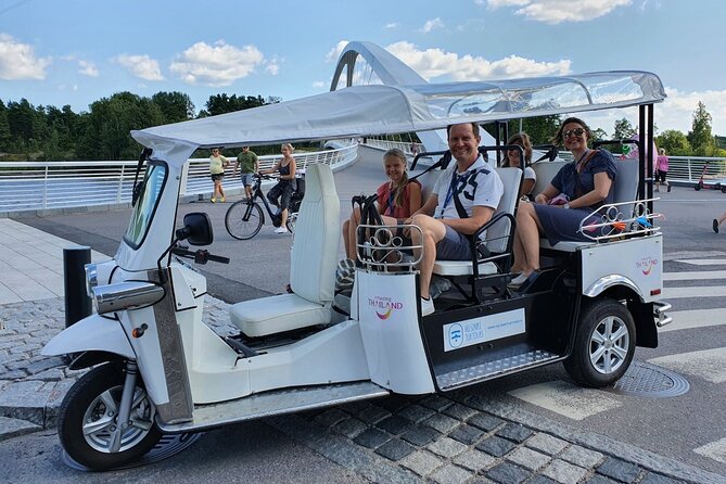 Private TukTuk guided Tour in Helsinki 2,5 hrs - The historic center and Helsinki Cathedral