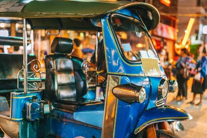 Private Tuktuk Night life in Bangkok (Night Time) - Key points at a glance