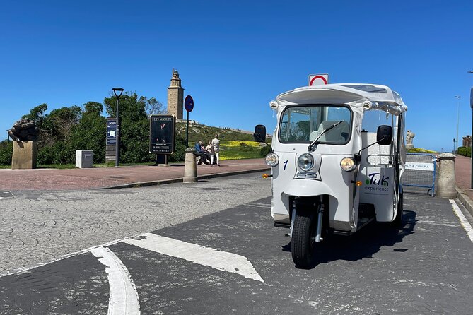 Private VIP Tour EN Tuk tuk A Coruña - San Antón Castle and the working harbor