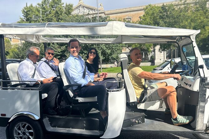 Privately Guided Panoramic Tour in Yellow Tuk Tuk from Madrid - Why a yellow tuk tuk works well in Madrid