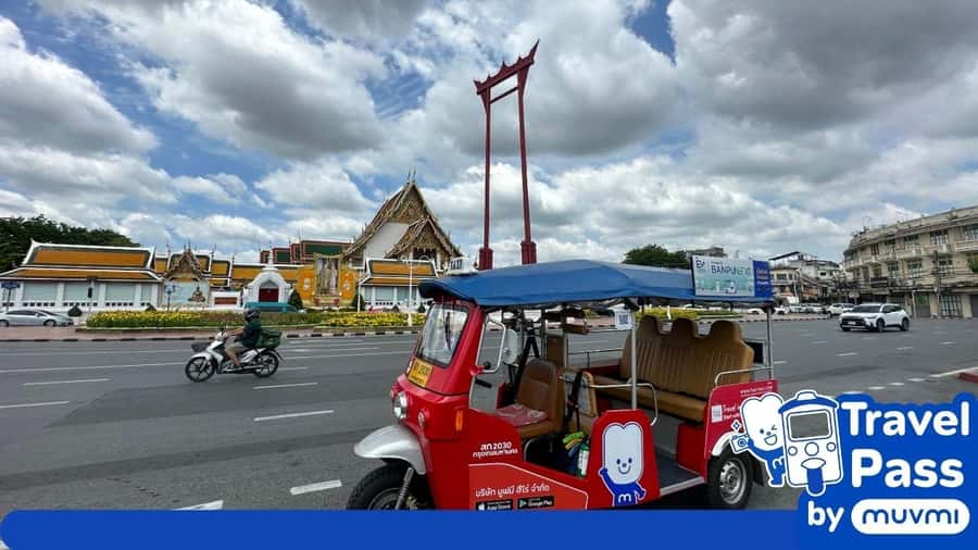Rent private e-tuk tuk with driver in Bangkok - Key points to know before you book