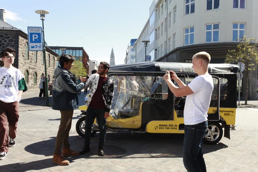 Reykjavík Tuk Tuk Tour - A one-hour introduction to Reykjavik