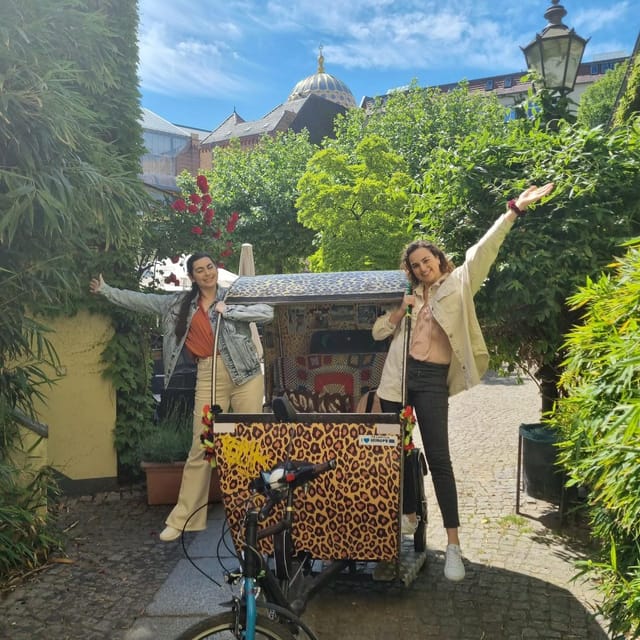 Rickshaw day trip Adventure full of culture and fun! with hotel pickup - Checkpoint Charlie and the grand squares