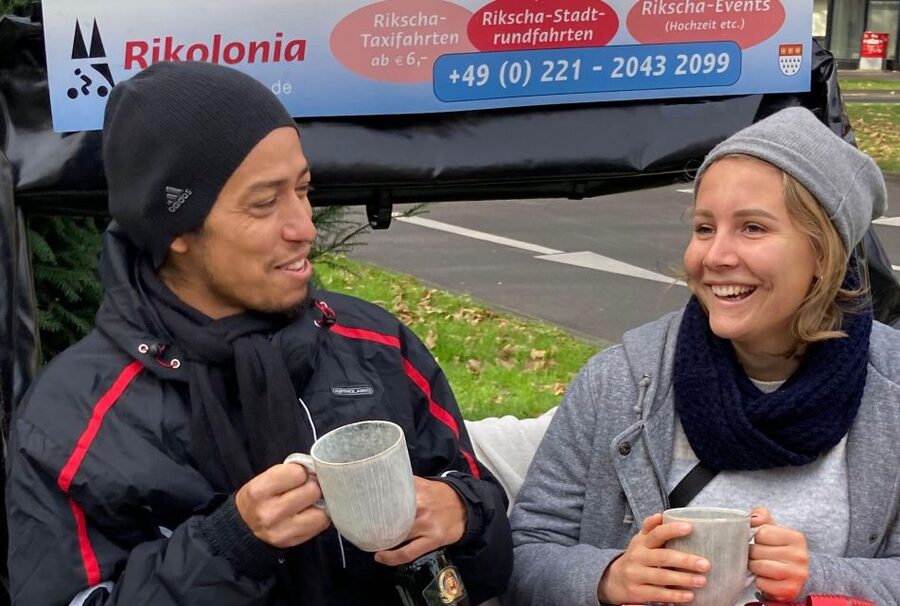 Rickshaw Glühwein Ride - Old Town, Town Hall, and 2,000 years of Cologne
