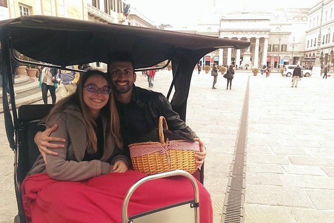 Rickshaw tour in Genova - One hour, or ask for two