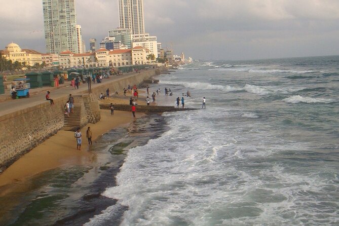 Ride and Explore Colombo and Food By Tuk Tuk Tour All Inclusive - Sambodhi Chaithya, the Fort Clock Tower, and the old port district