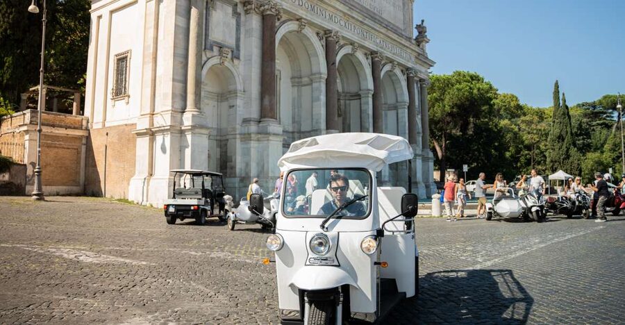 Rome: 2-Hour Vip Tuk-tuk tour with Hotel Pickup and Prosecco - The Pyramid of Cestius and Rome’s unexpected Egyptian connection