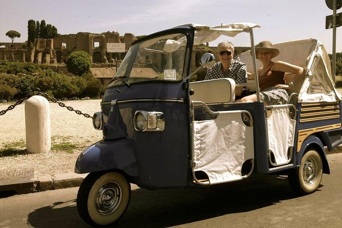 Rome by Ape Calessino Auto Rickshaw - Circus Maximus and the Imperial Forum
