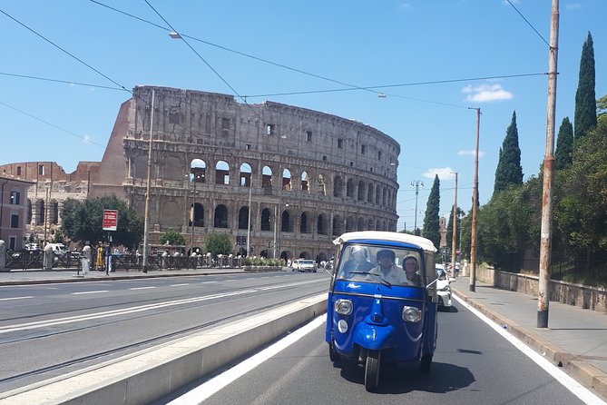 Rome by Ape Calessino Auto Rickshaw - Appian Way and the Pyramid of Cestius