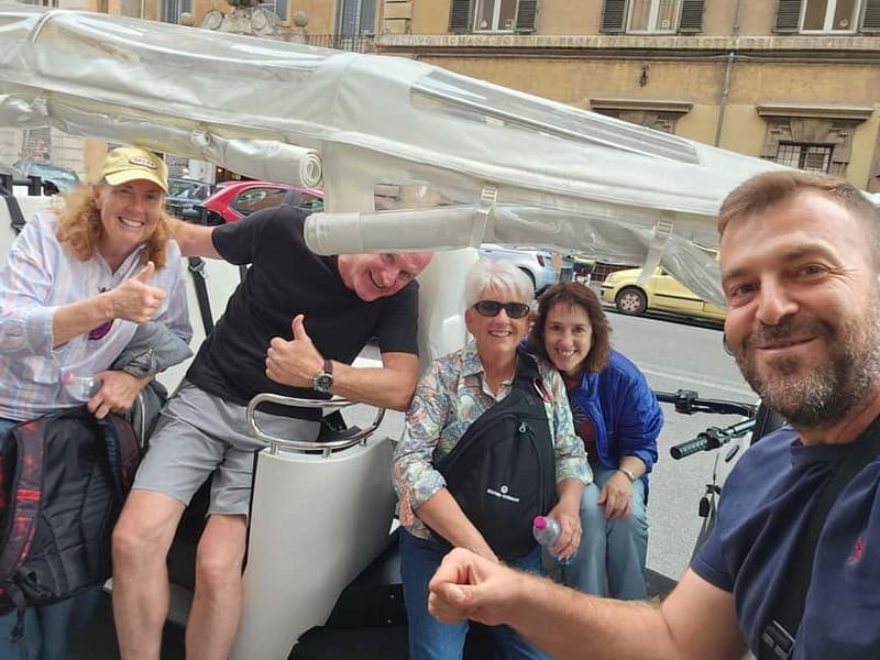 Rome: City Center Private Tour With Tuk-Tuk - Timing, price, and practical details