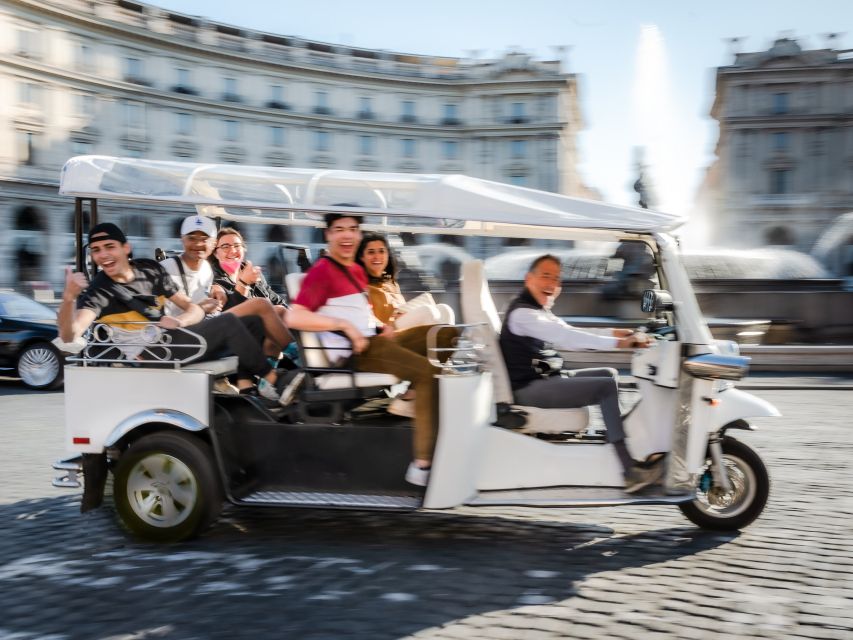 Rome: Private City Tour by Electric Tuk Tuk - The Pantheon and the heart of the city