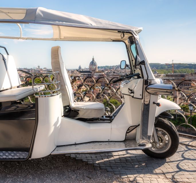 Rome: Private City Tour by Electric Tuk Tuk - Trevi Fountain and the great Roman piazzas