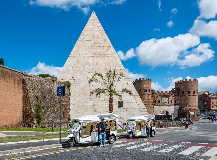 Rome: Private City Tour by Electric Tuk Tuk - Panoramic terraces and Rome after sunset