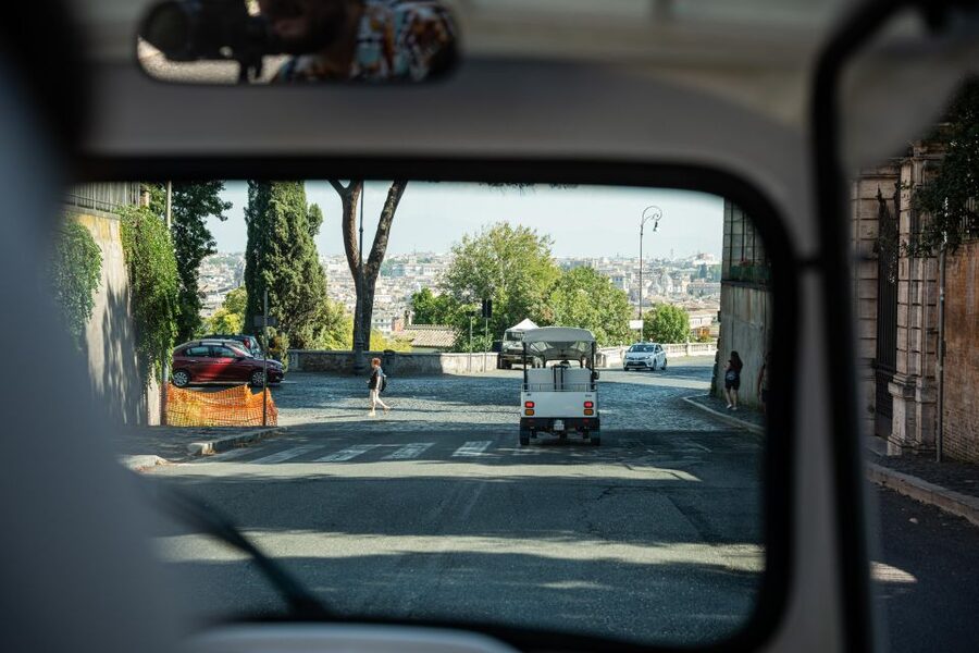 Rome: Private Tuk Tuk Tour with Hotel Pickup and Prosecco - The Pyramid of Cestius adds a surprise