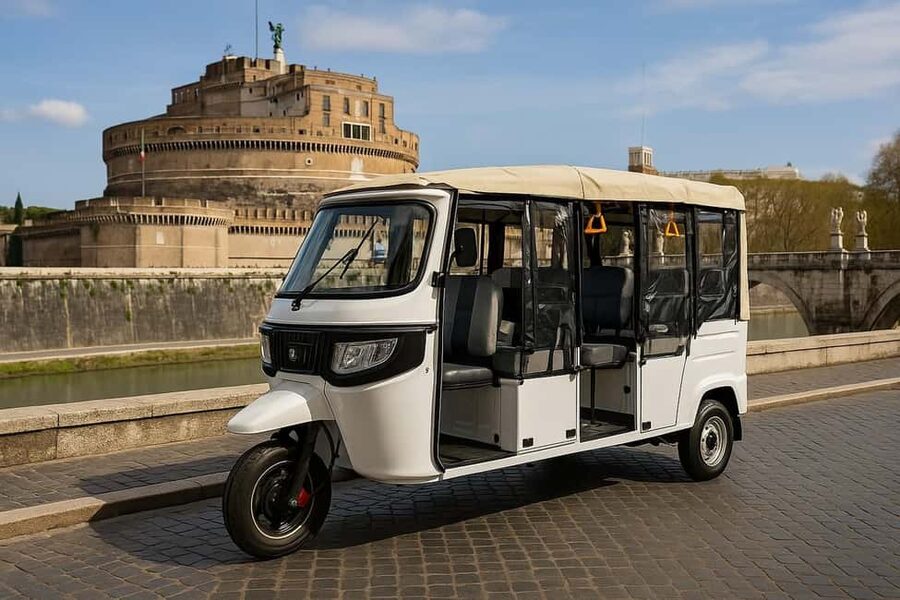 Rome: Timeless Electric Tuk-Tuk Photography Service - Why an electric tuk tuk works well in Rome